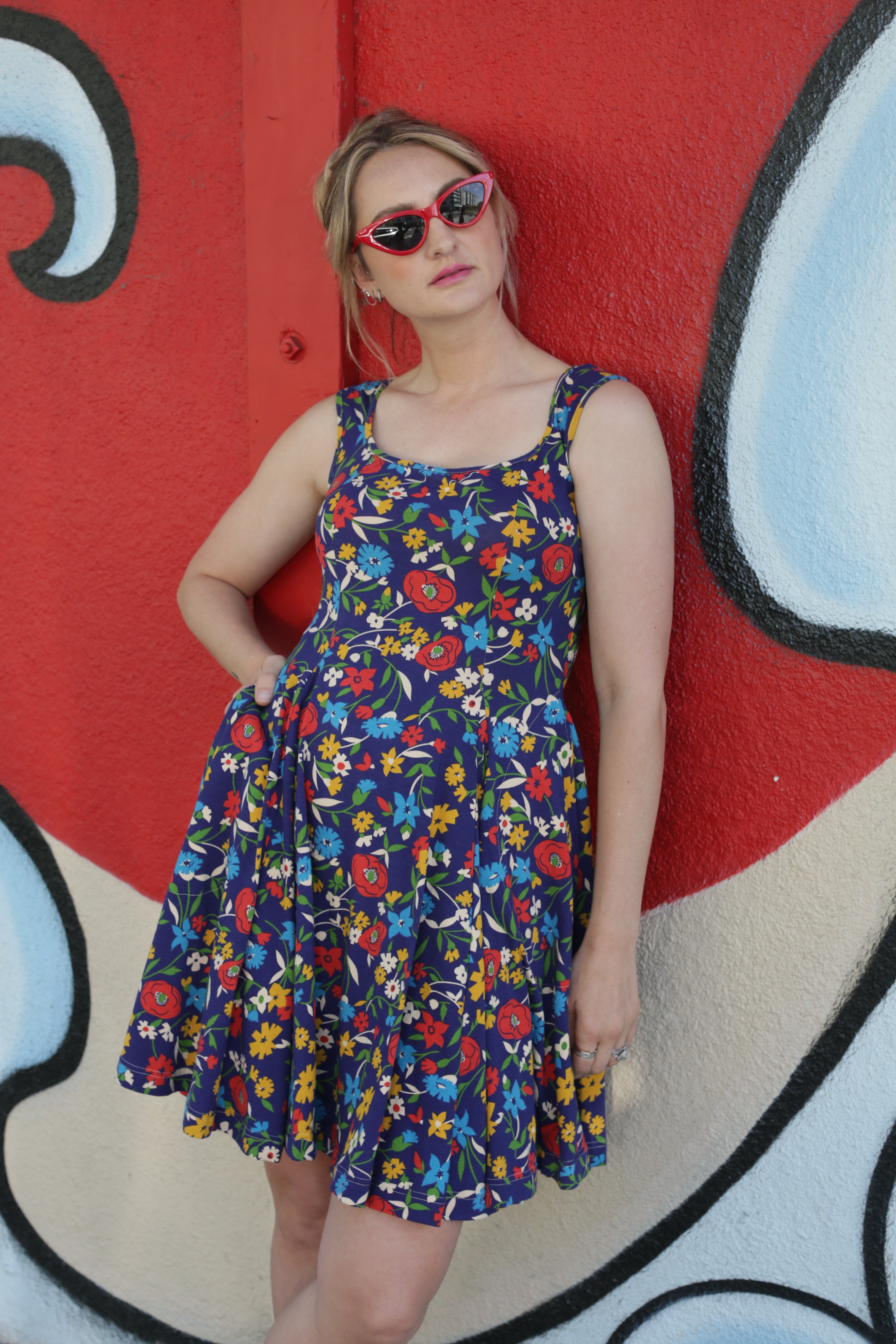 Vestido Effie's Heart Calistoga, estampado Capistrano