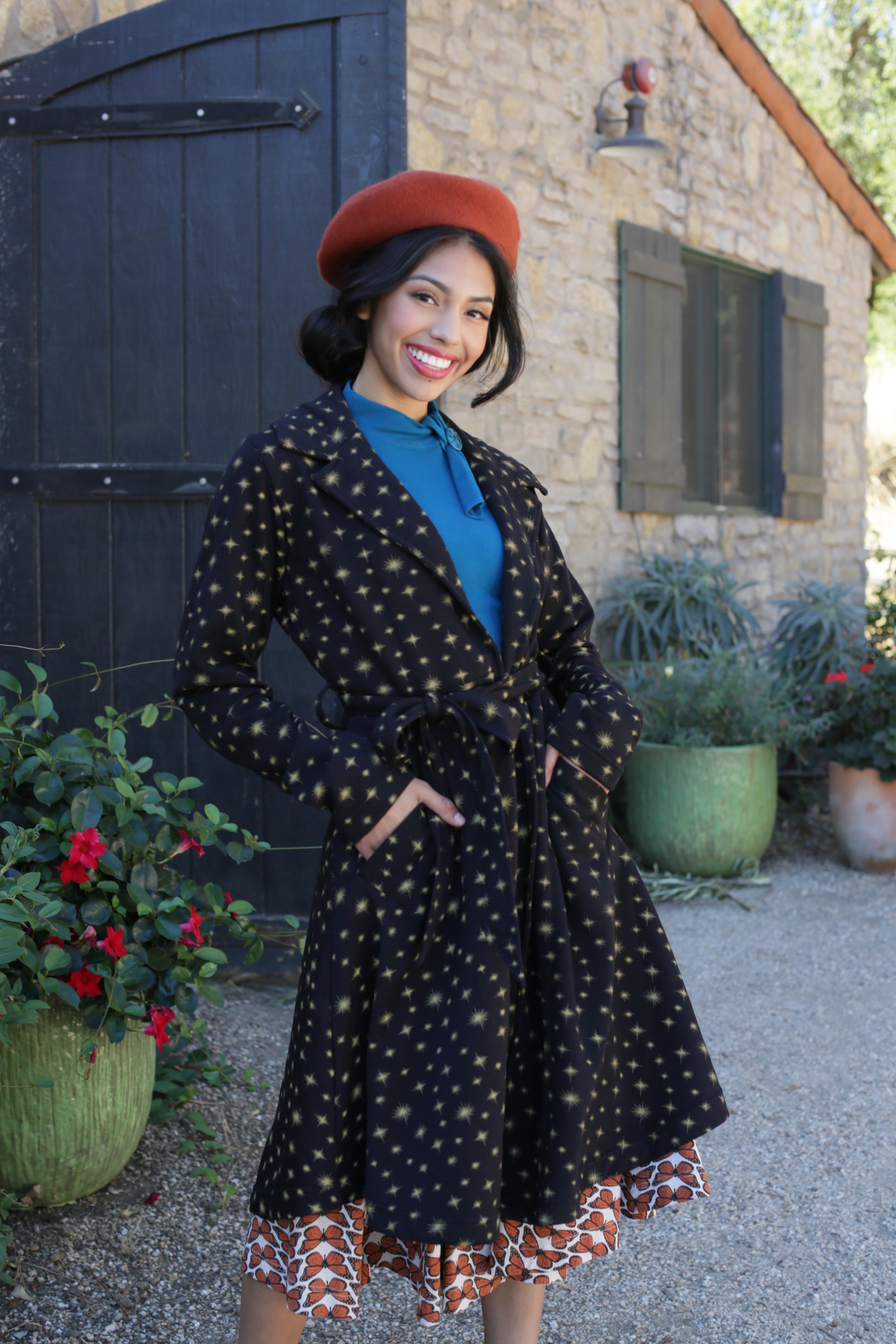 Effie's Heart Patrona coat, Twinkle print
