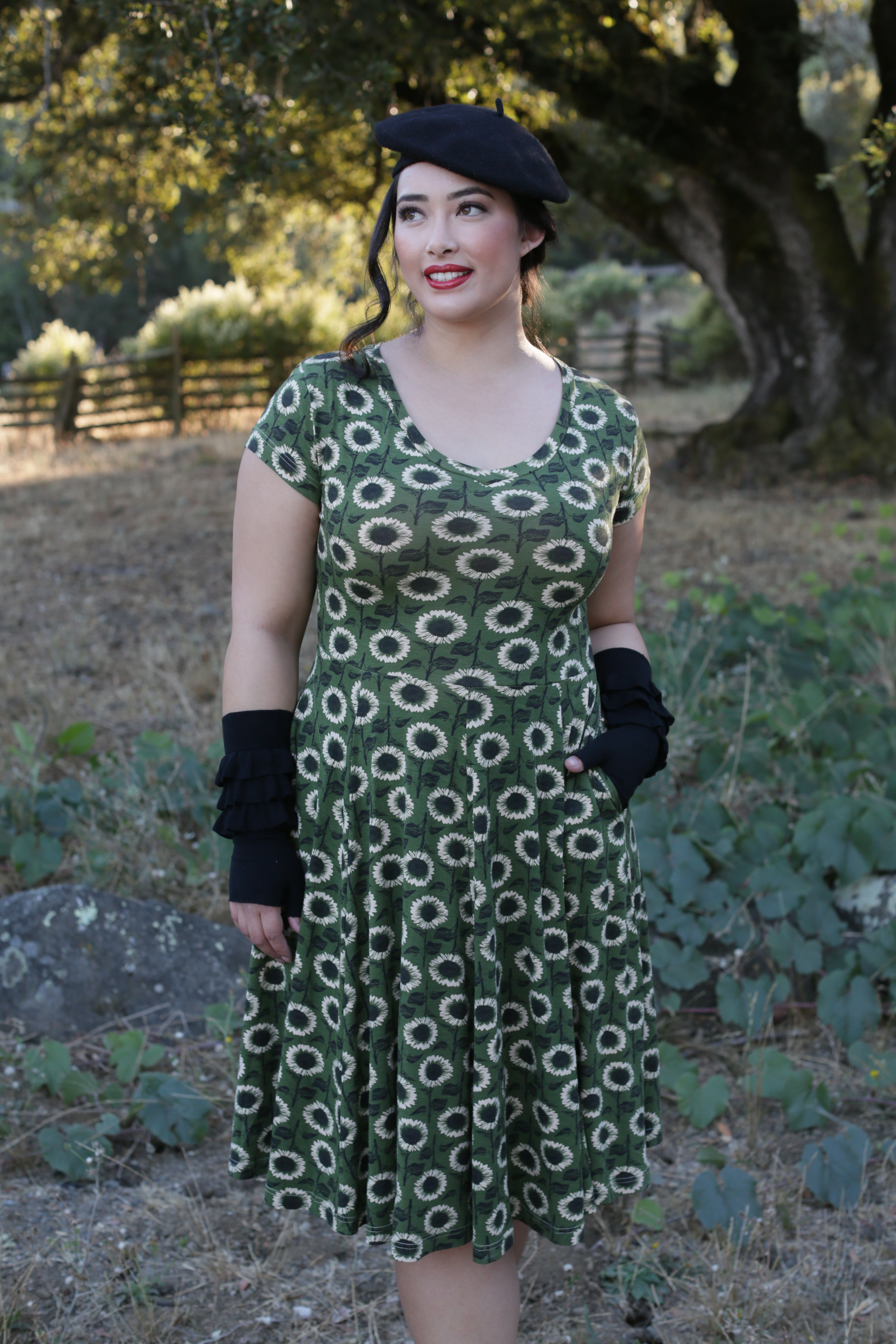 Effie's Heart Sadie dress, Girasole print