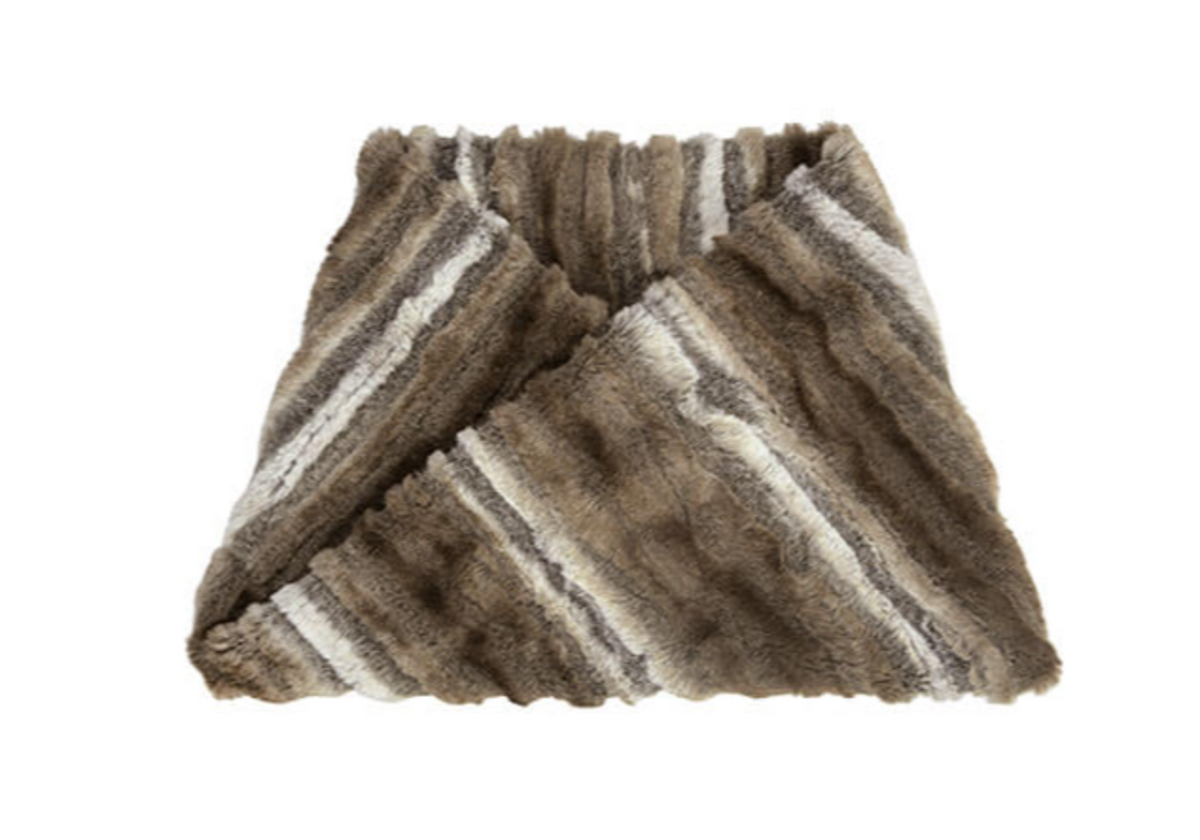 Pandemonium faux fur neck-warmer scarf (12 colors)