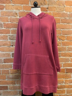 CMC hoodie tunic, front-pocket