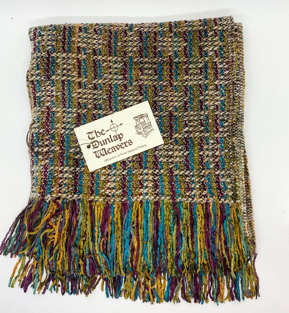 The Dunlap Weavers scarf, 1502 56" chenille (4 colors)