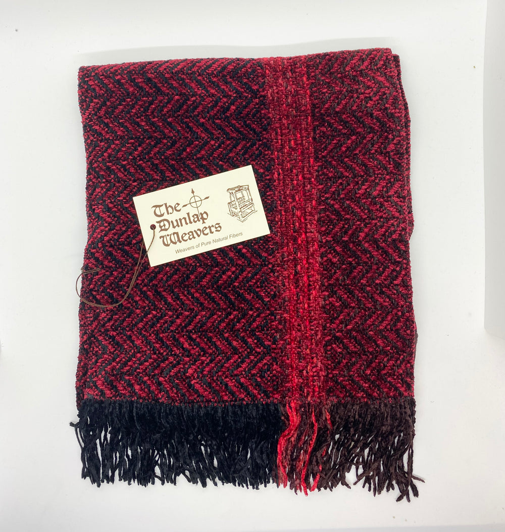 The Dunlap Weavers scarf, 1529 56" chenille