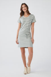 FDJ dress 7049834, short sleeve ruched SALE sizes M, L, XXL