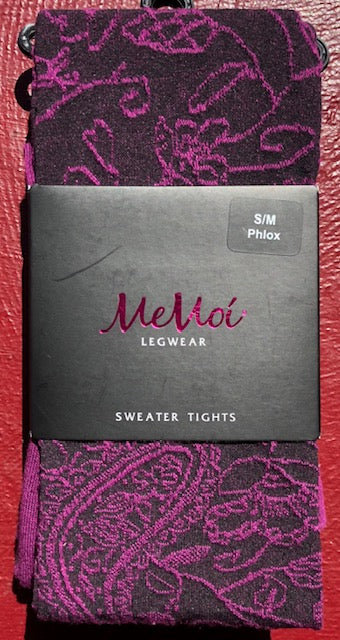 Medias MeMoi, estampado de punto jersey (5 colores/patrones)