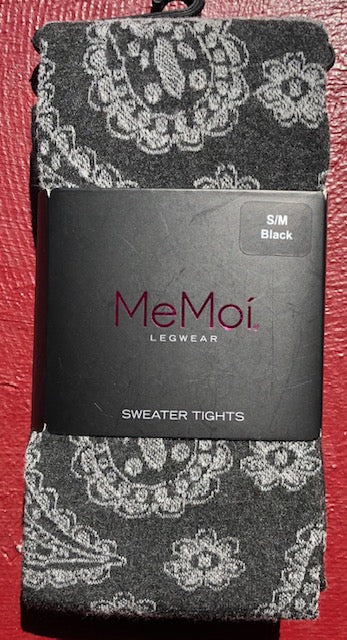 Medias MeMoi, estampado de punto jersey (5 colores/patrones)