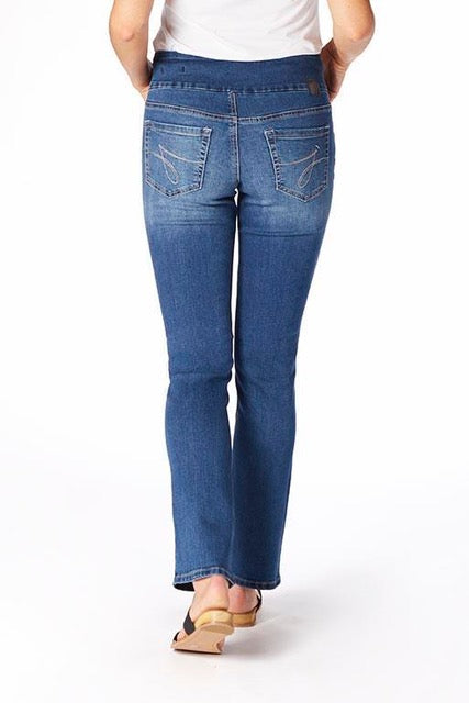 Jag Peri straight jeans, midrise (pull-on)