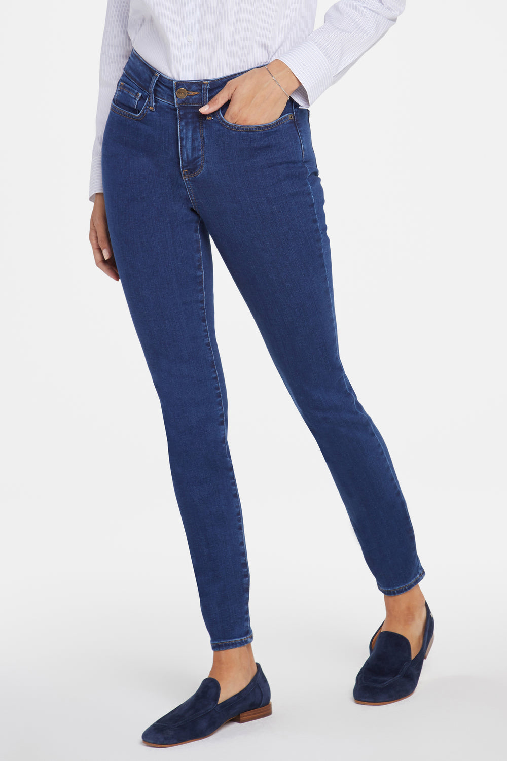 NYDJ Ami skinny jeans (mid-rise, zip)