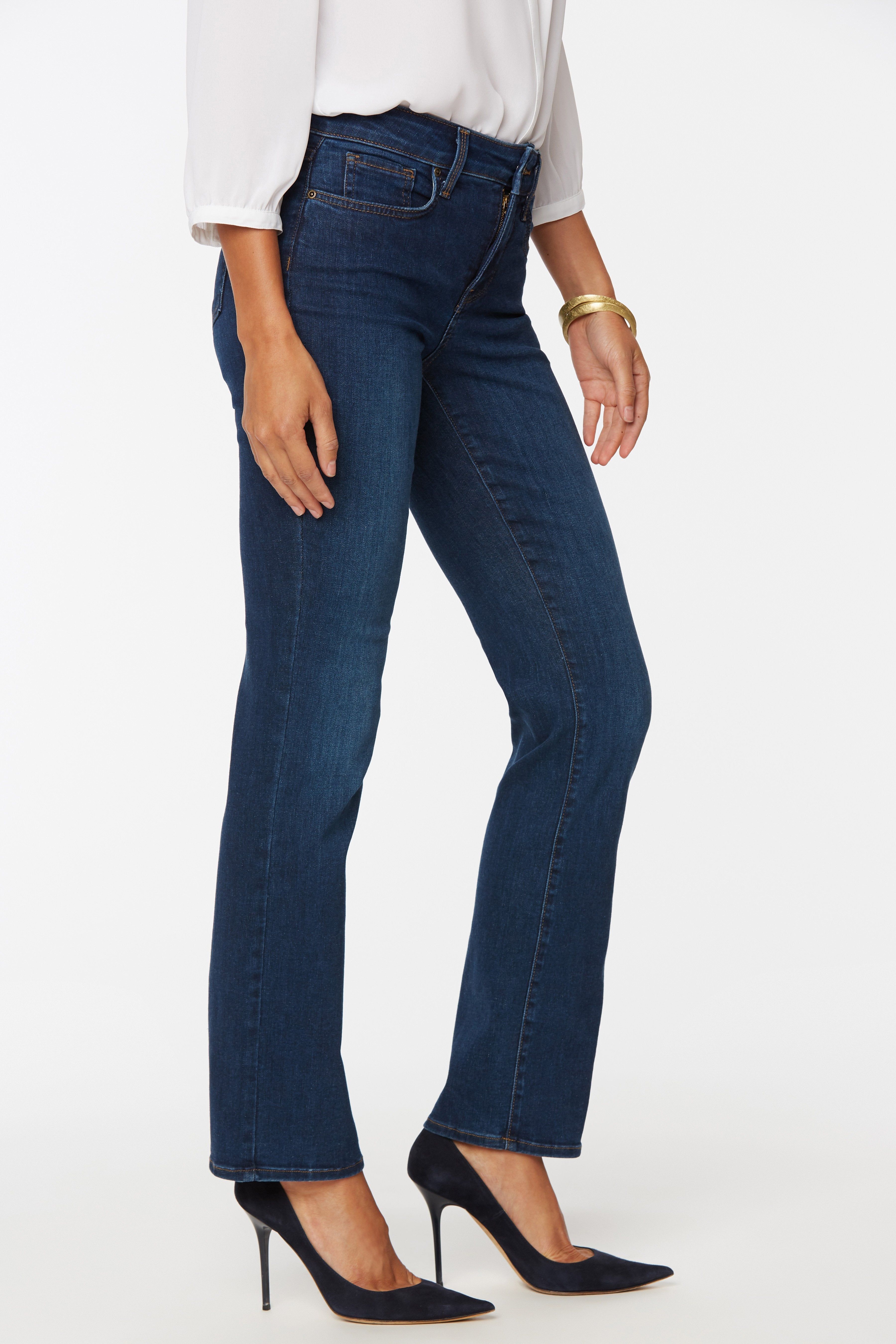 NYDJ Marilyn straight PETITE jeans (3 washes)