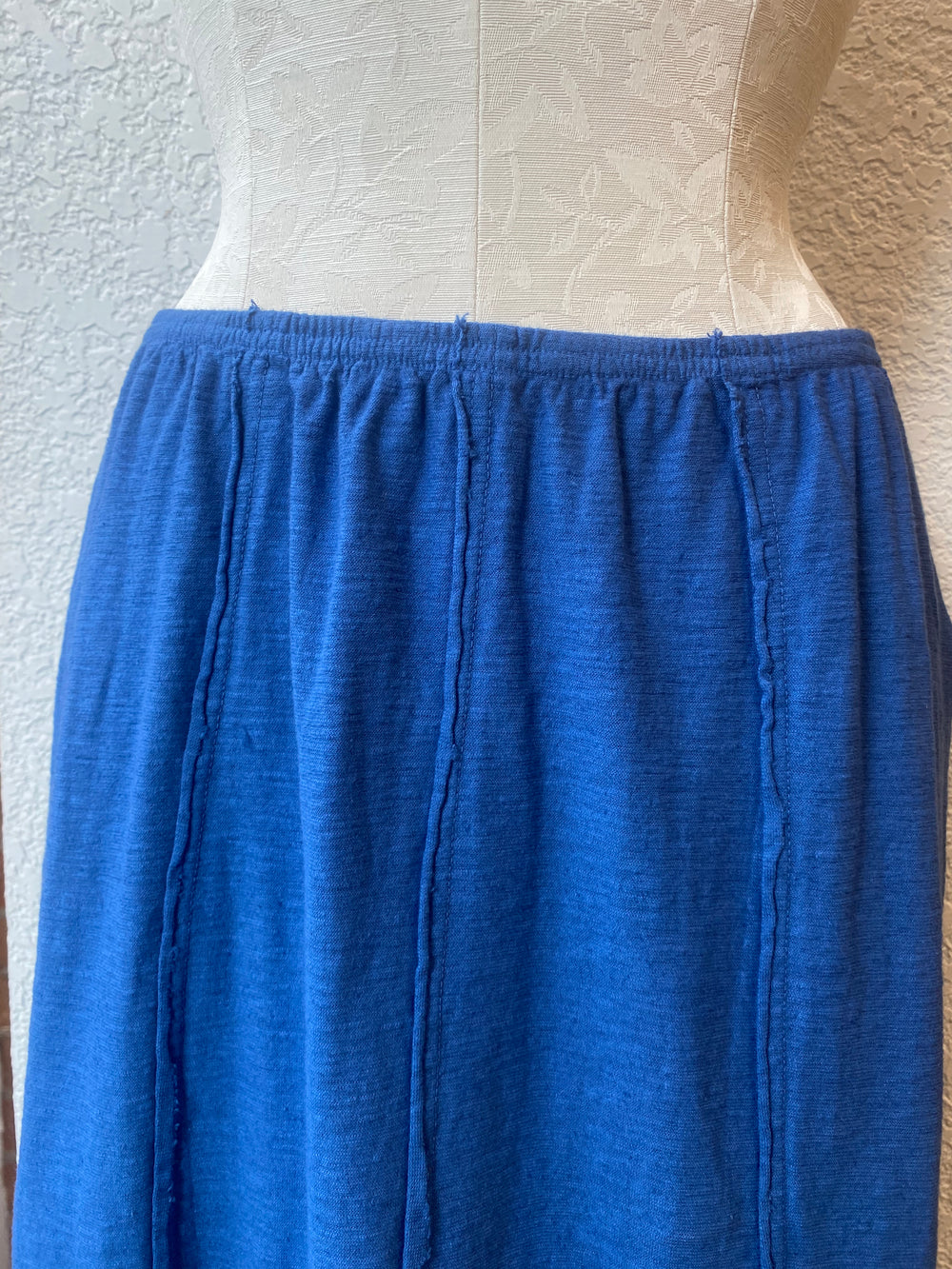 Cut Loose skirt, seamed panels linen blend (2 colors) SALE Sizes S, M