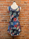 Flutter Kelly dress , chinois floral print SALE Size S
