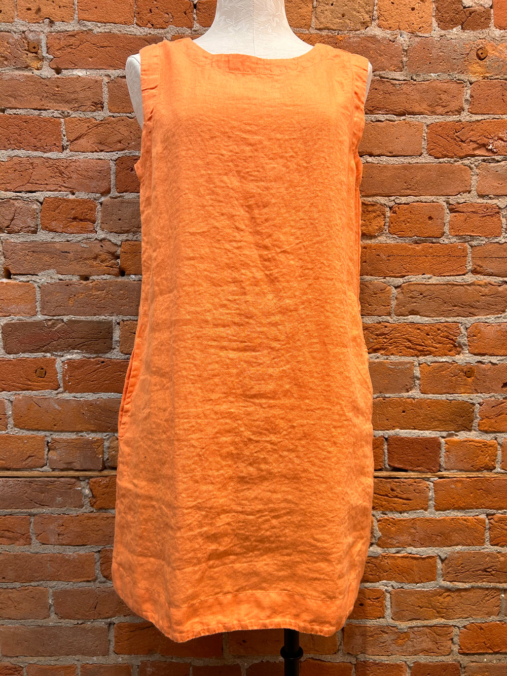 Cut Loose dress, sleeveless linen shift SALE Sizes S, L. XL