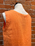 Cut Loose dress, sleeveless linen shift SALE Sizes S, L. XL