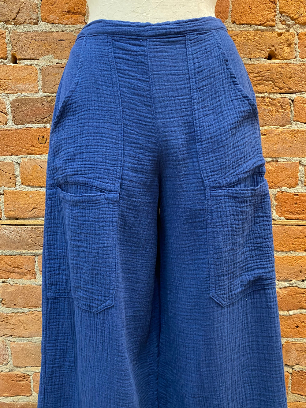 CMC pant 5602, cotton gauze culotte SALE Size XS