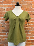 Cut Loose t-shirt, tuck-front short-sleeve (5 colors)