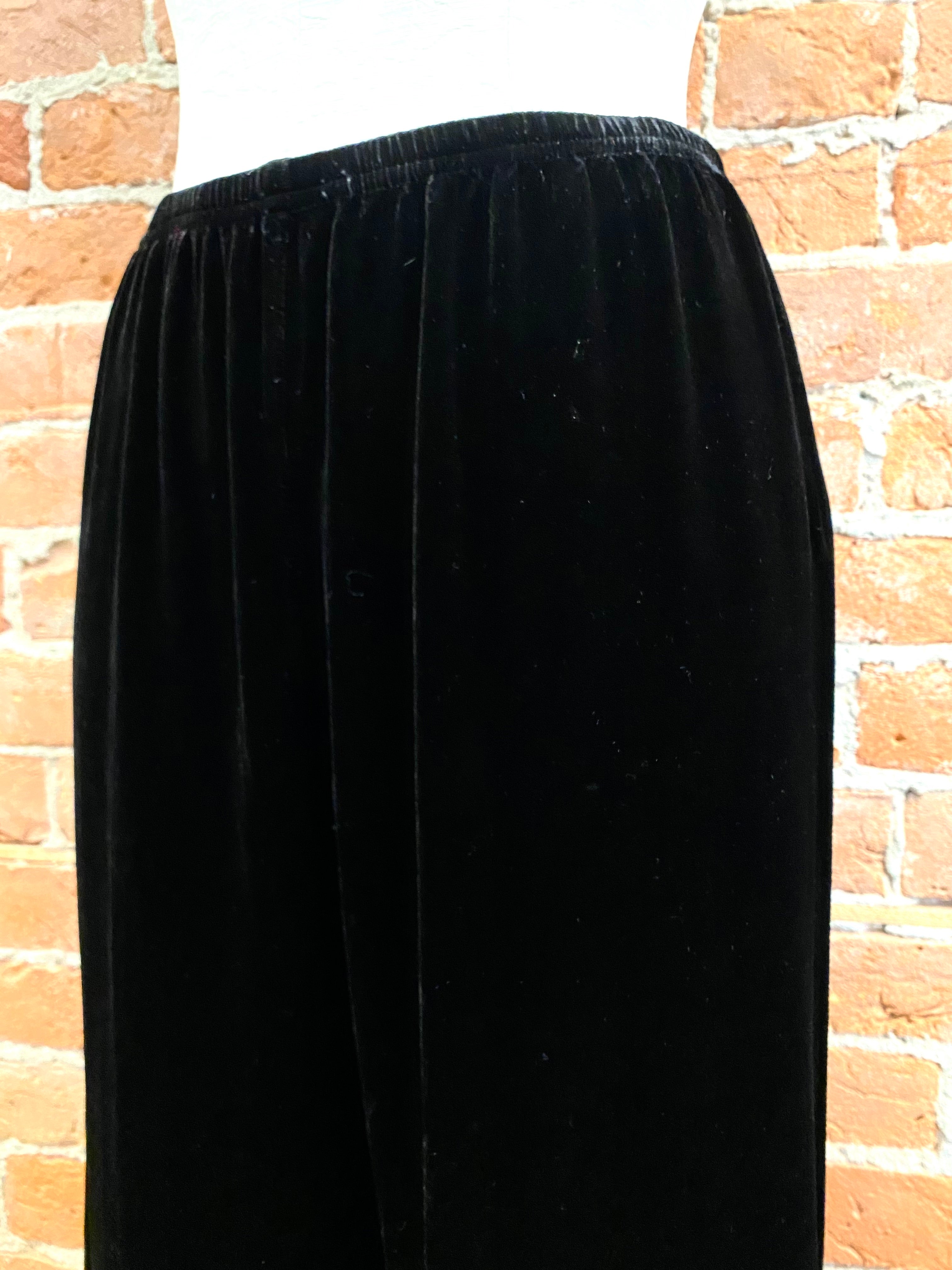 Cut Loose pants, wide-leg velvet SALE, Size XS