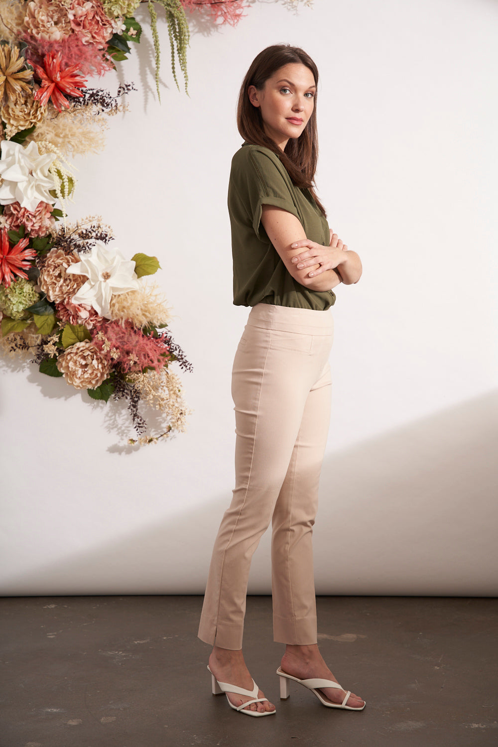 Renuar pant 1542, PETITE ankle length