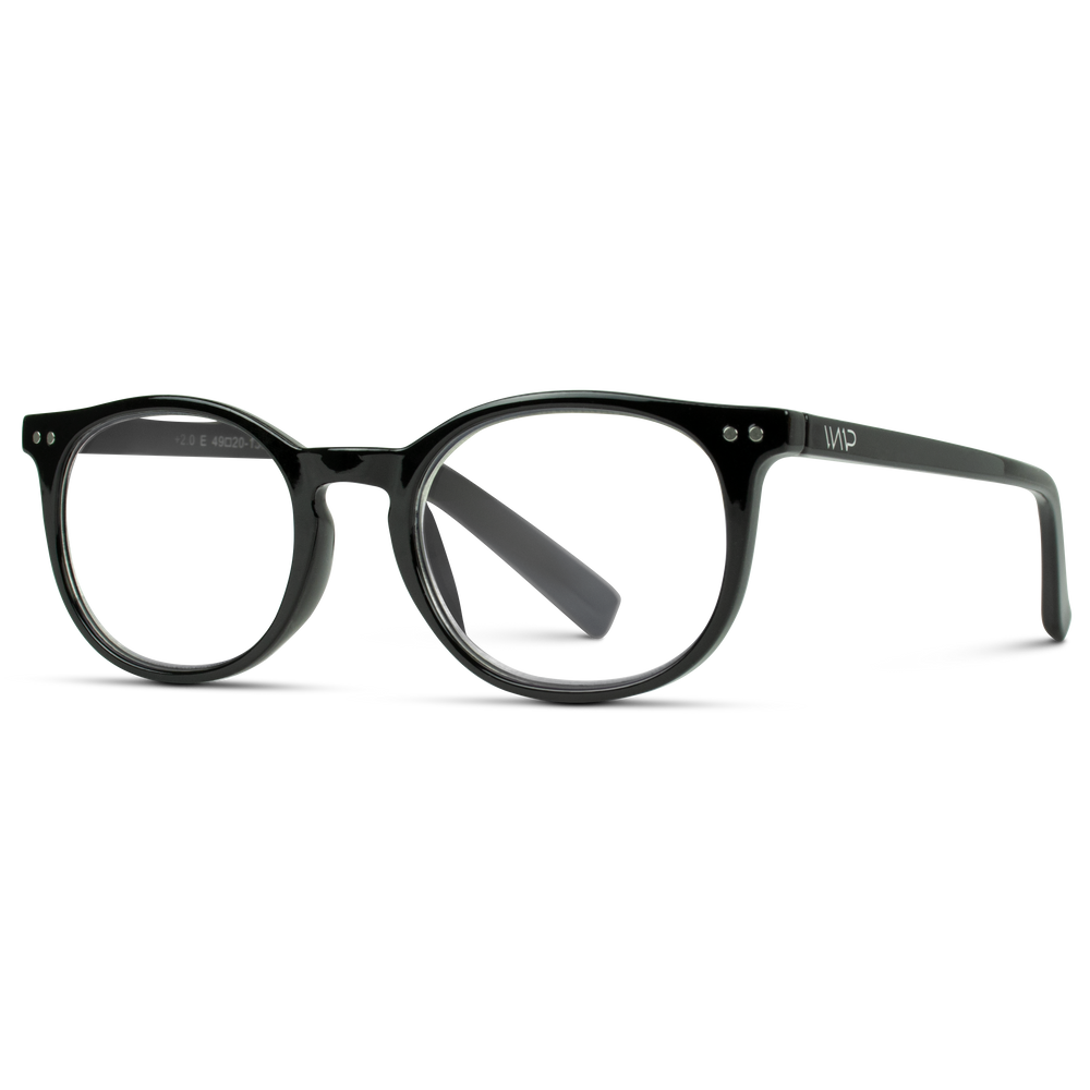 WMP Ruby blue-light reading glasses, +1.5 black