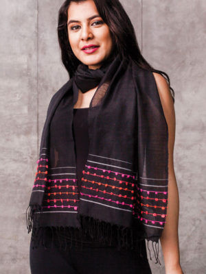 Sevya Amala scarf, hand woven