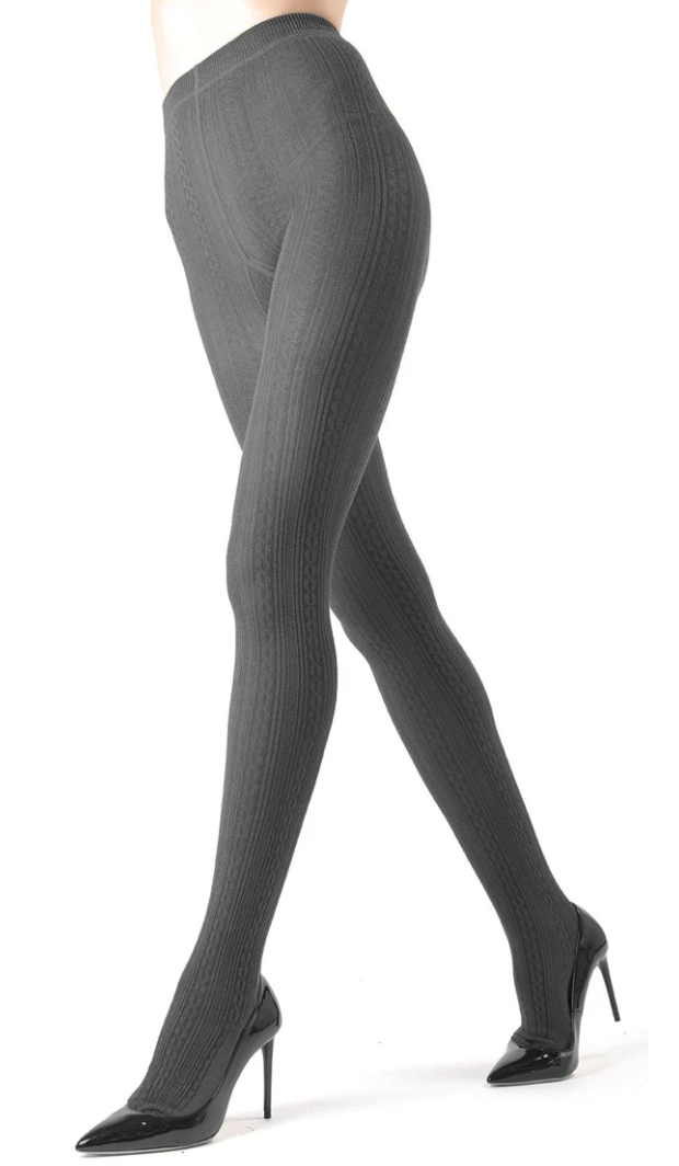 MeMoi tights, sweater-knit side-cable (4 colors) – Belle Starr