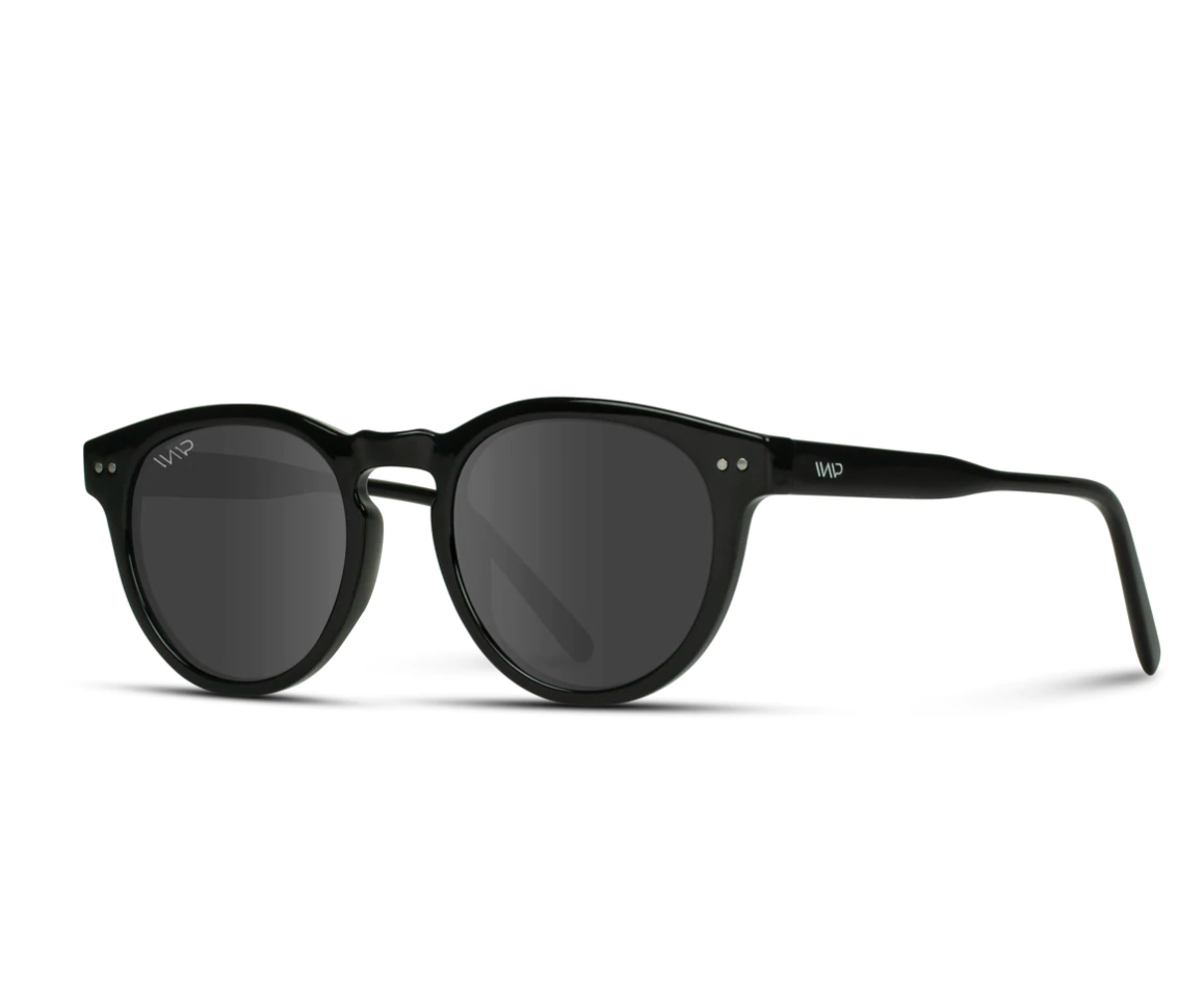 WMP Tate polarized sunglasses, black/smoke