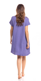 Nusantara dress 01972, short sleeve one-pocket (5 colors)