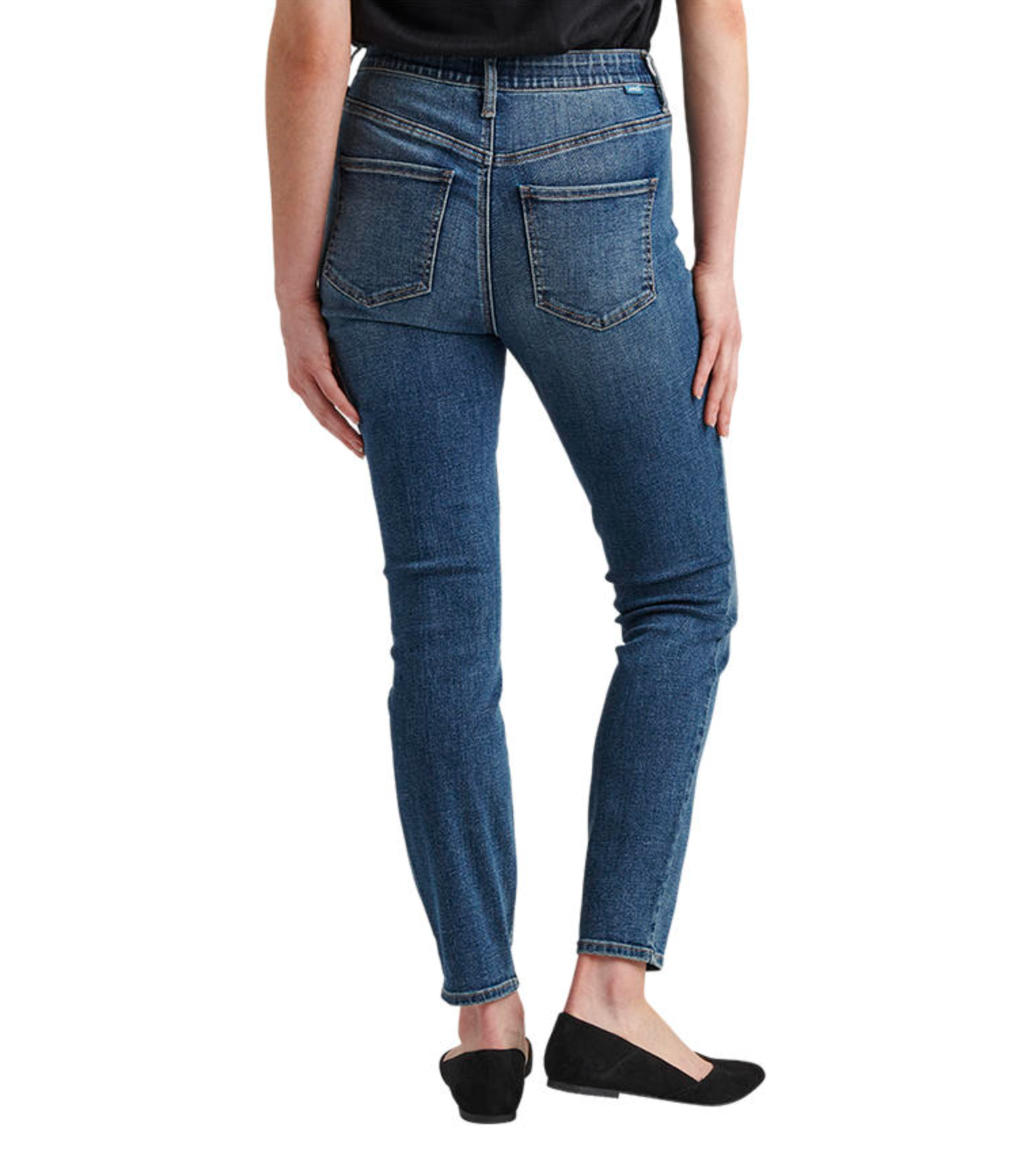 Jag Viola high-rise skinny jeans, high rise (zip)