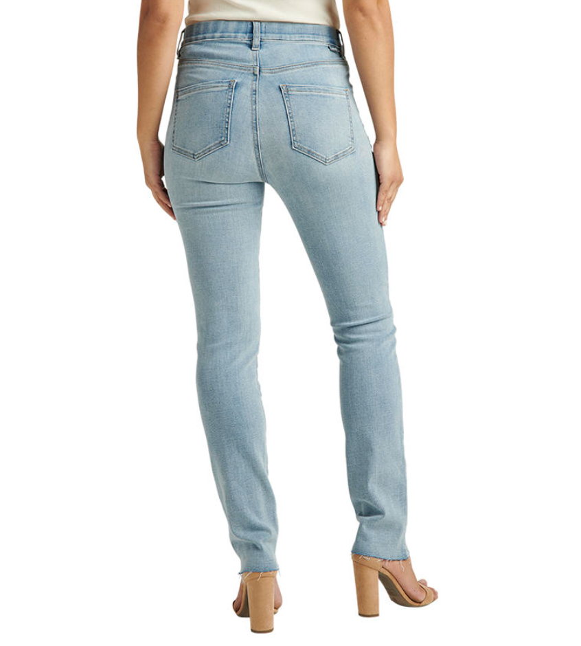 Jag Valentina straight jeans, high rise (pull on) 2 washes