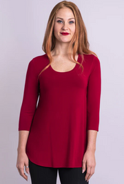 Blue Sky Jazz shirt, bamboo 3/4 sleeve (6 colors)