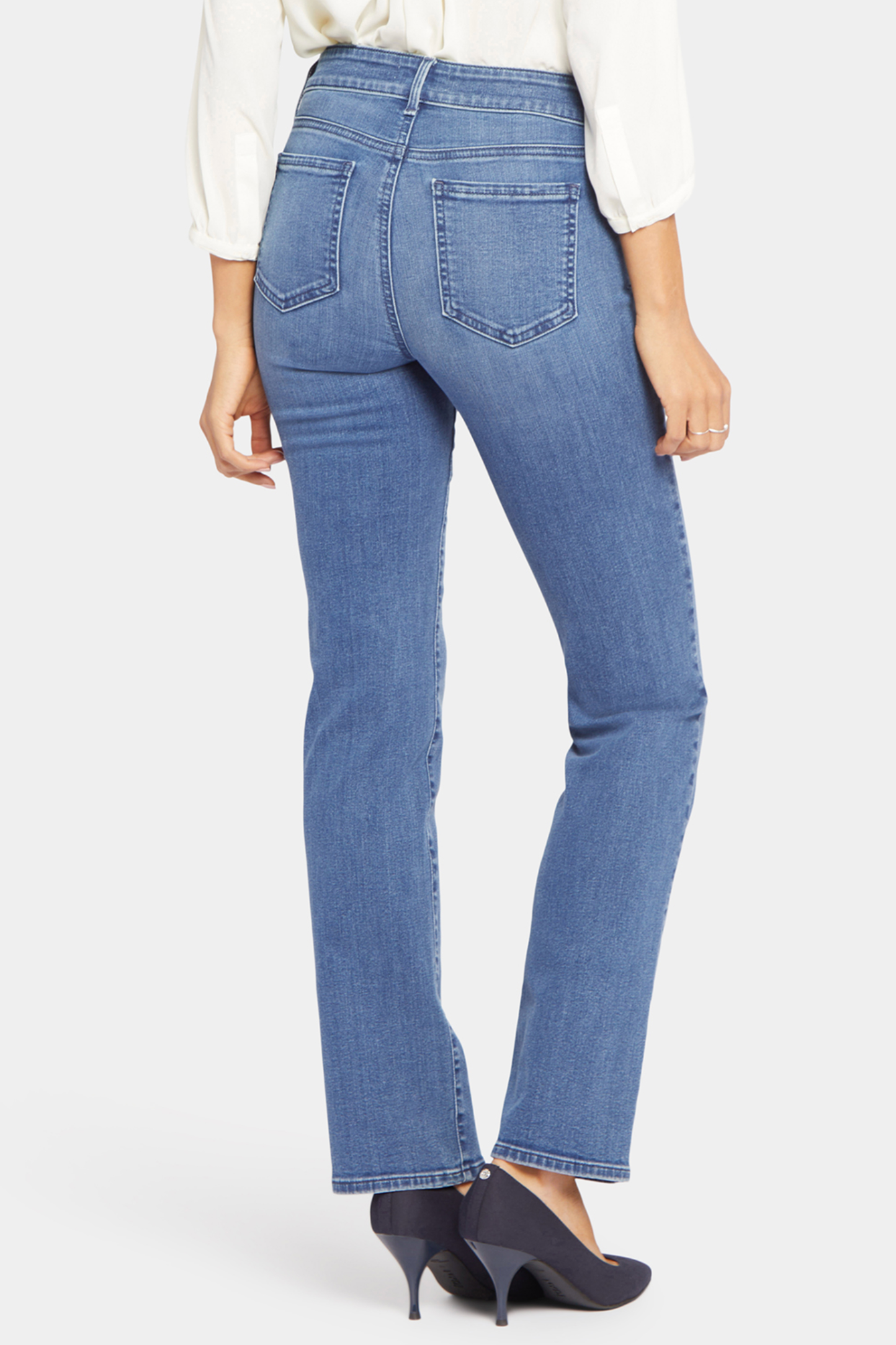 NYDJ Marilyn straight jeans (3 washes)