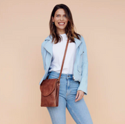 Latico leather purse, Peck crossbody (3 colors)