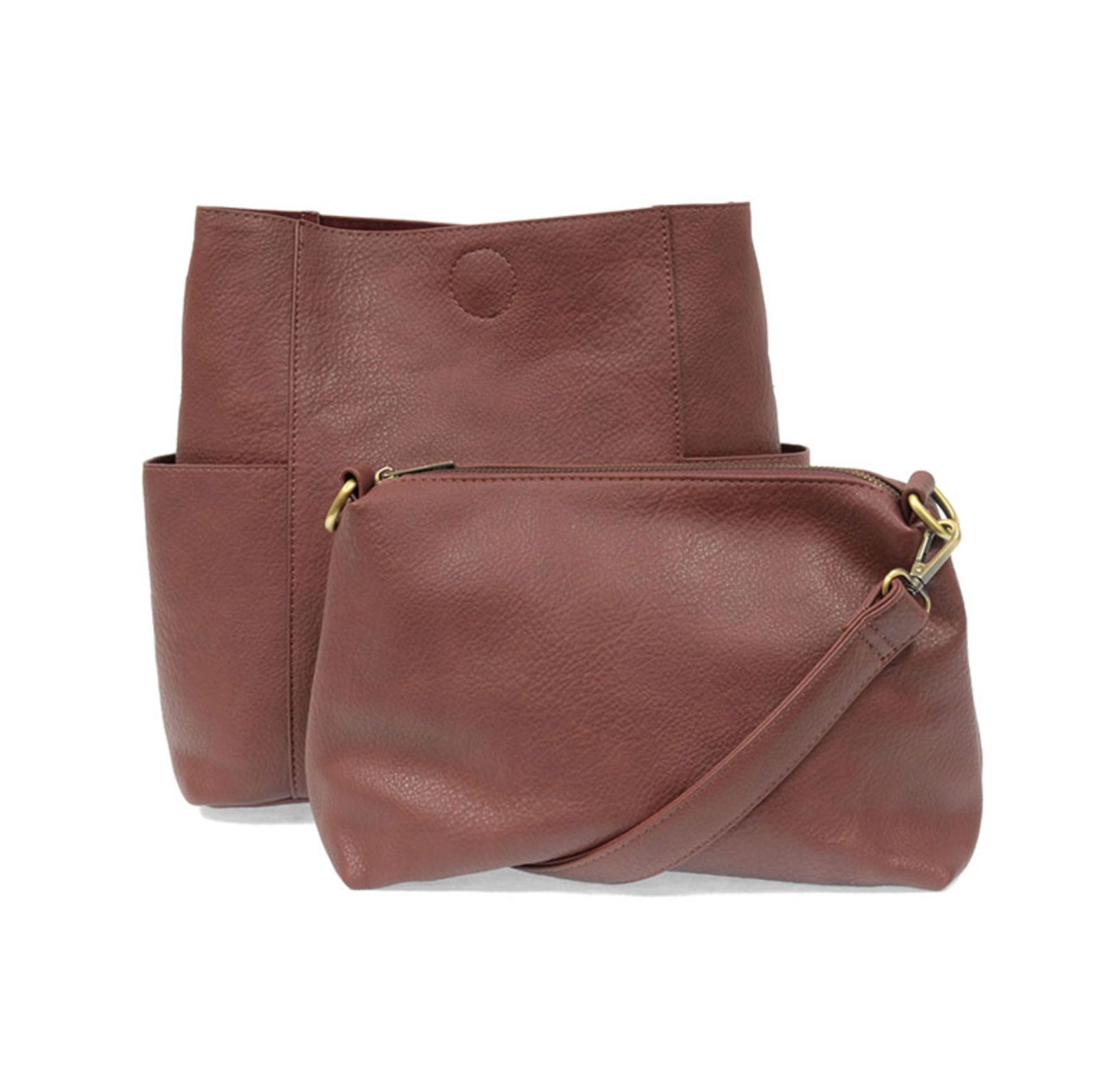 Joy Susan Kayleigh Side Pocket Bucket purse (4 colors)
