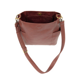 Joy Susan Kayleigh Side Pocket Bucket purse (4 colors)