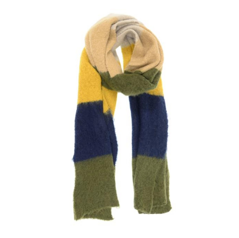 Joy Susan scarf, color block (3 colors)