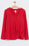 Nic + Zoe shirt, knit rib twist (2 colors)