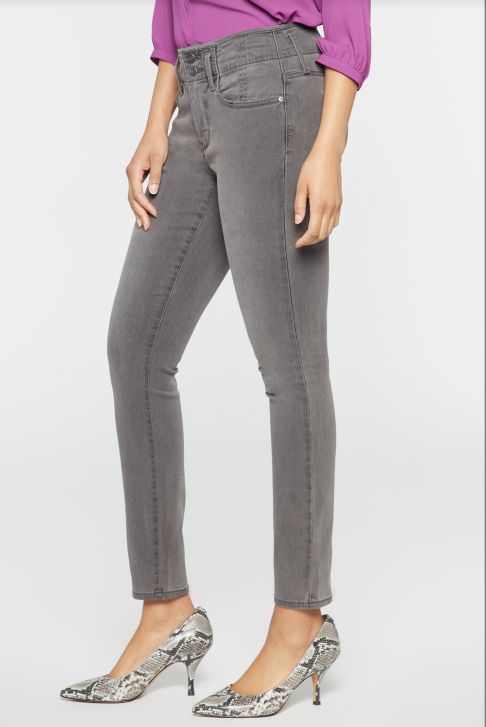NYDJ Ami skinny jeans, hollywood waistband (mid-rise, zip)