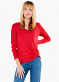Nic + Zoe shirt, knit rib twist (2 colors) Size S