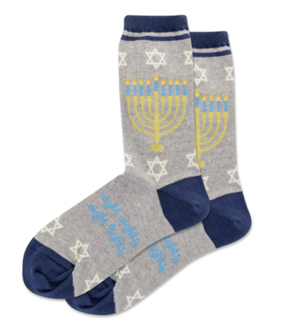 Hot Sox women's holiday crew socks (4 images)