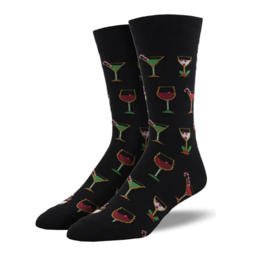 Equipo de algodón navideño de Sockssmith, talla HOMBRE (7 imágenes)