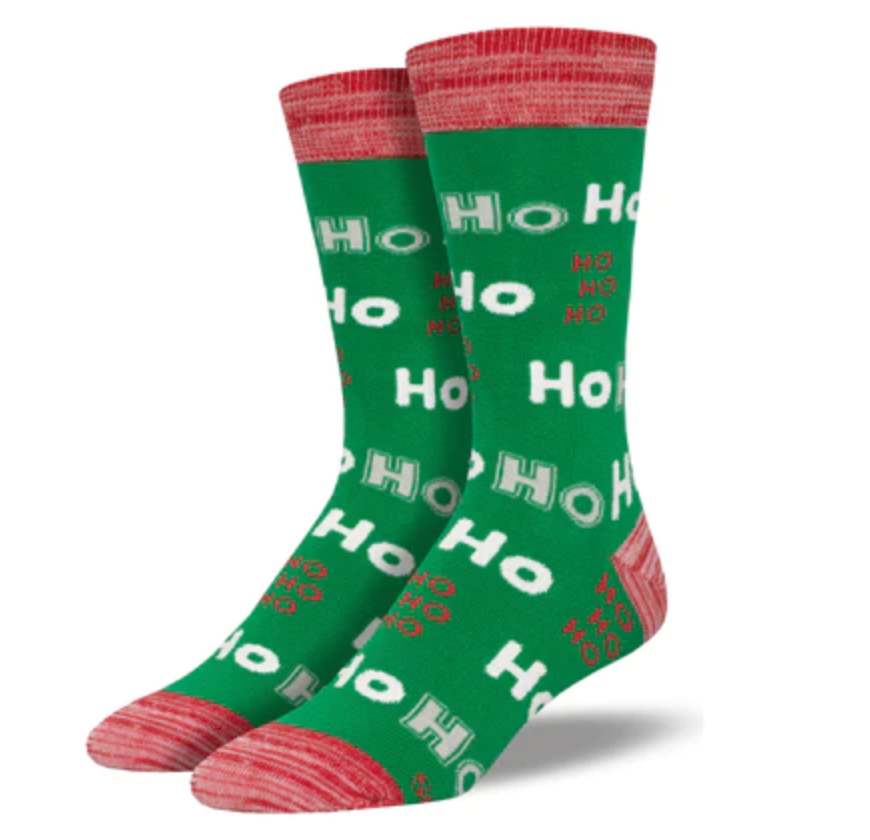 Socksmith holiday cotton crew, MEN's sizing (6 images)