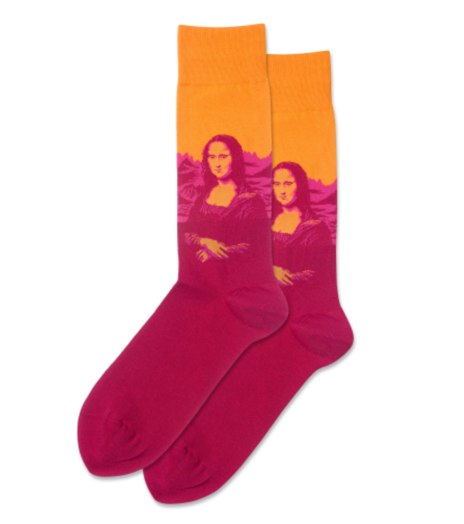 Hot Sox Art women's crew socks (6 images)