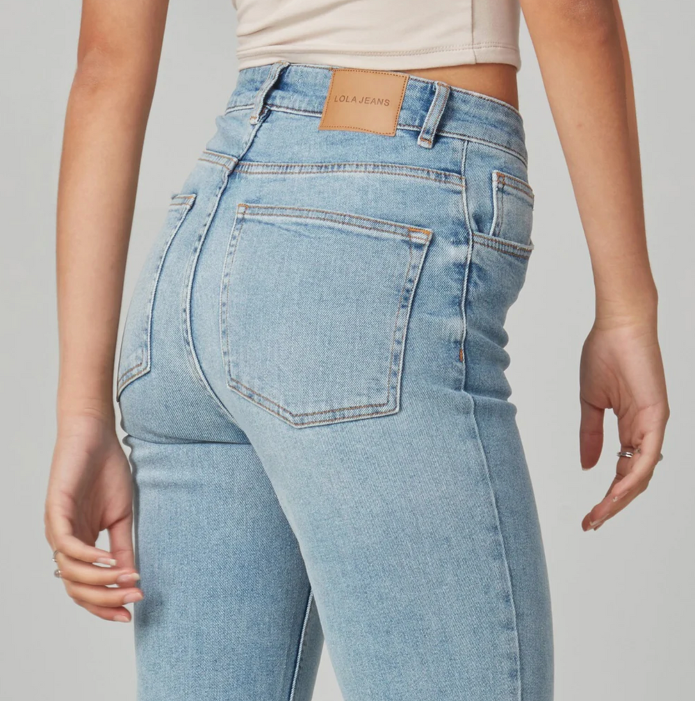 Lola Denver jeans, high-rise straight