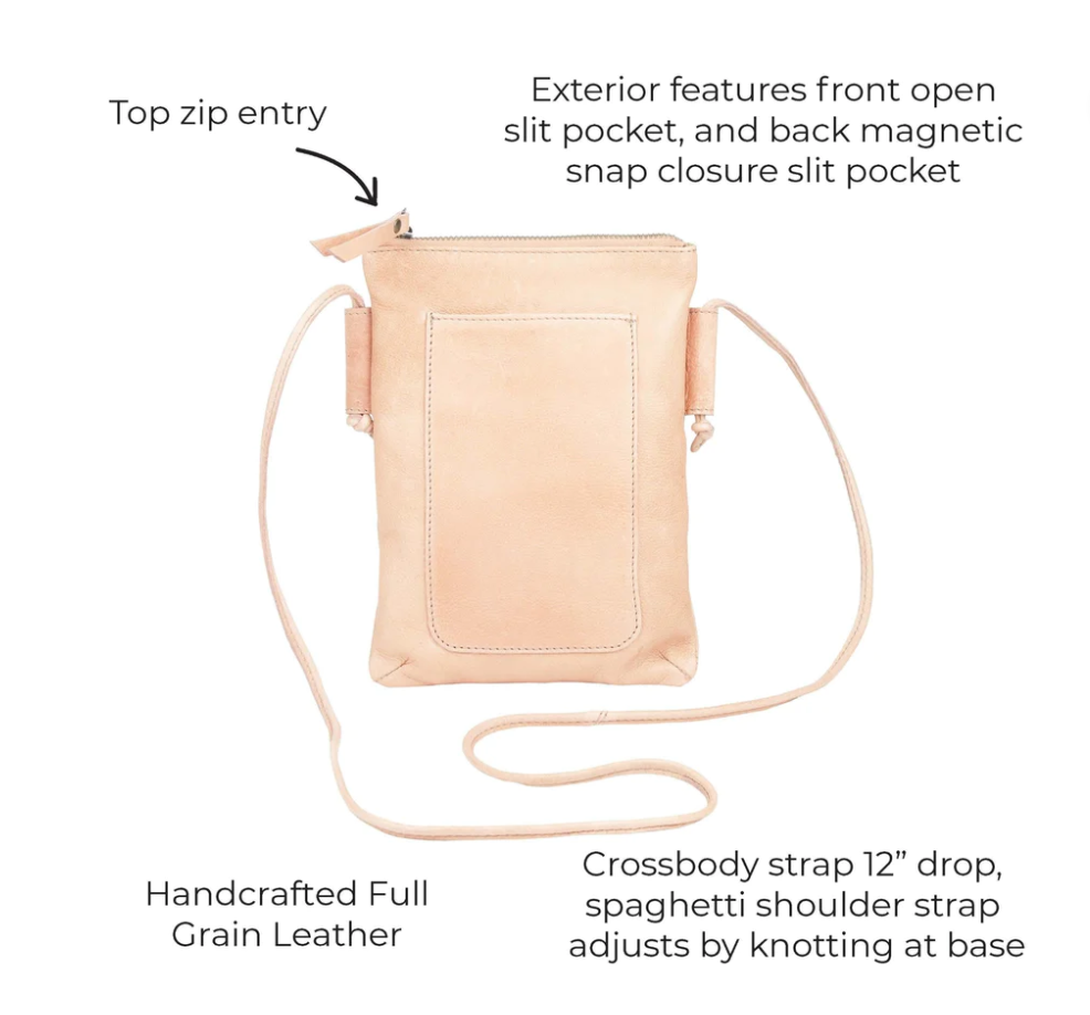 Latico leather purse, Miller crossbody (3 colors)
