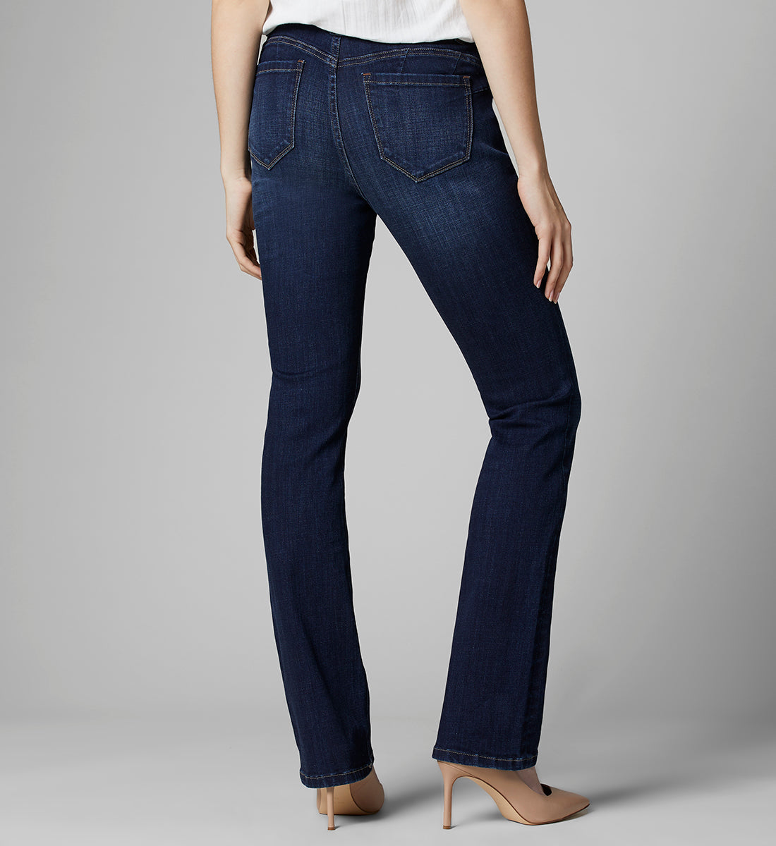 Vaqueros bota Jag Eloise (cremallera) 3 lavados