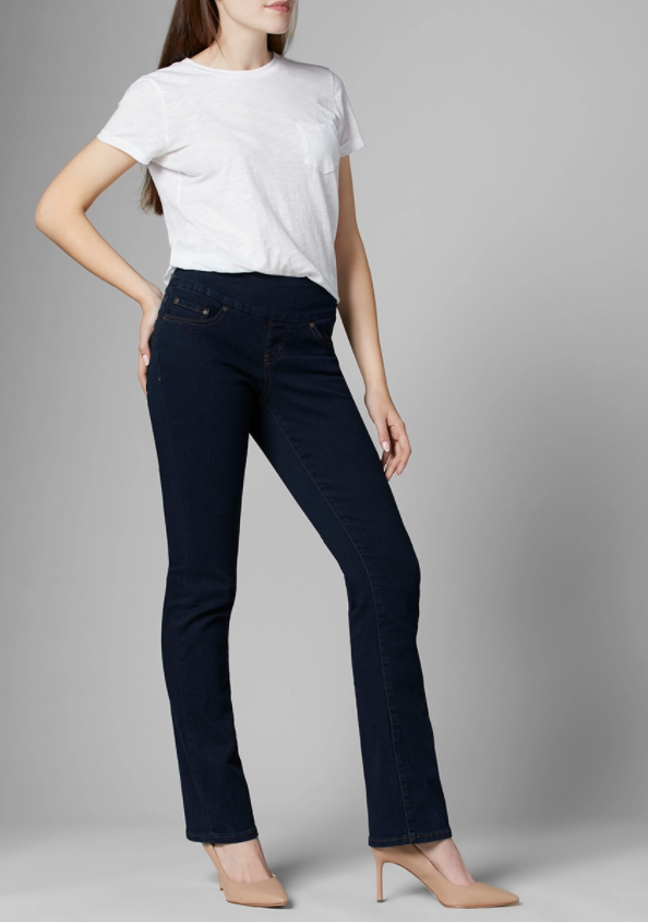 Jag Paley boot PETITE jeans, mid rise (pull-on)