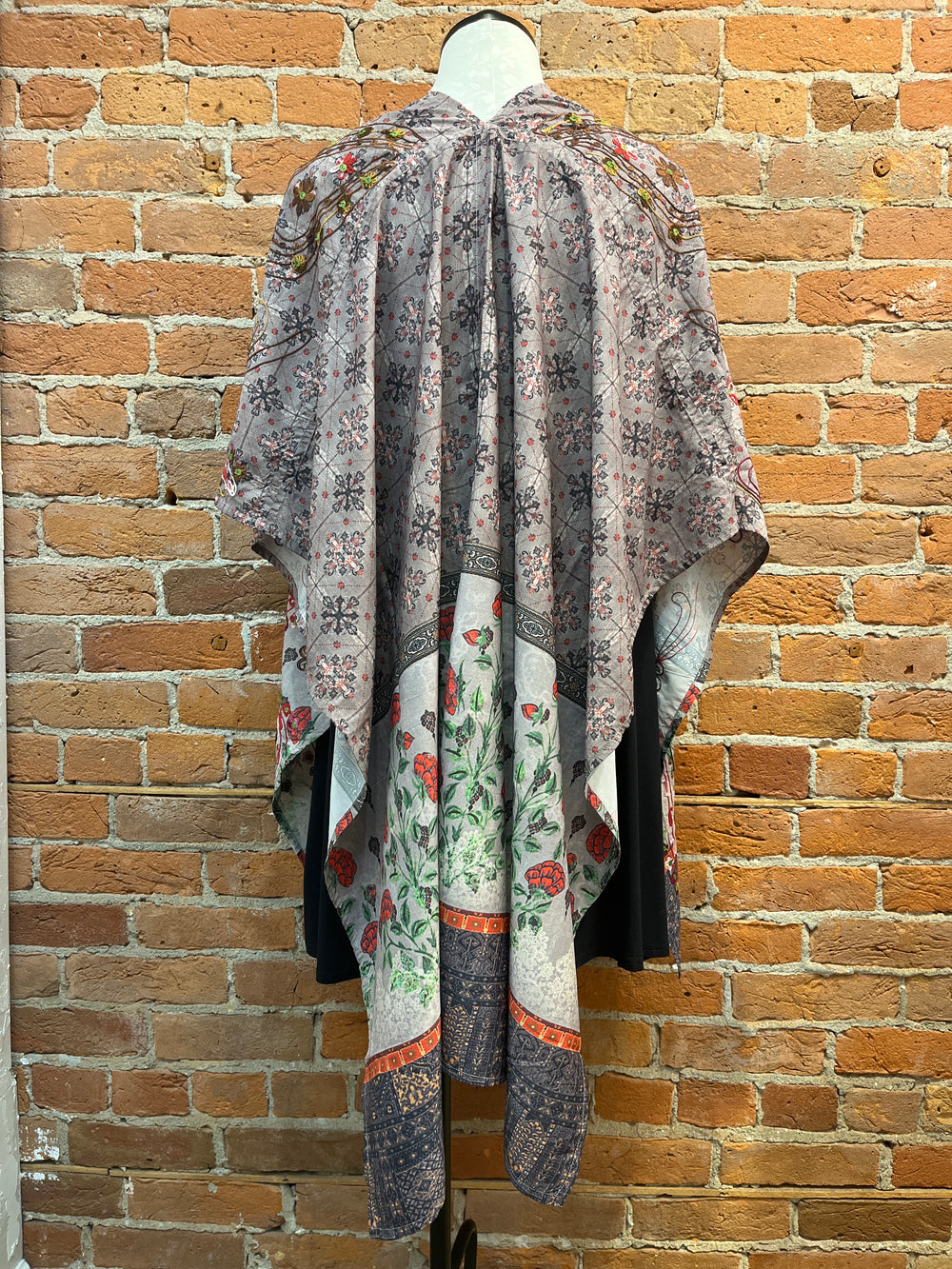 ANU Smokey Lead shawl/wrap